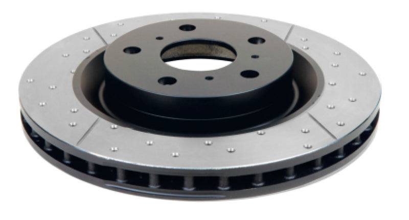 DBA 05-23 Nissan Frontier Rear Street Series Drilled & Slotted Rotor