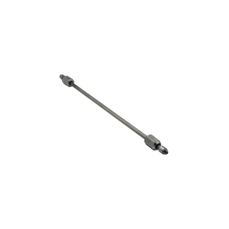 Fleece Performance 14in High Pressure Fuel Line (8mm x 3.5mm Line, M14x1.5 Nuts)