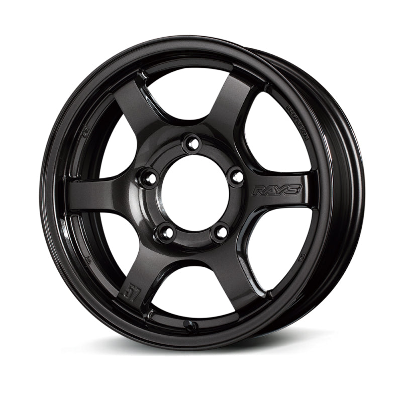 Gram Lights 57DR-X 16X8.5 -30 6-139.7 Super Dark Gunmetal