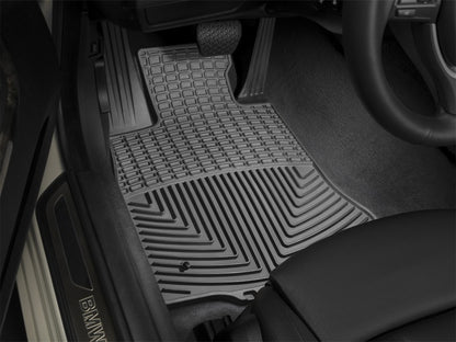 WeatherTech 2015+ Mercedes-Benz C-Class Sedan/Coupe/Cabriolet Front Rubber Mats - Black