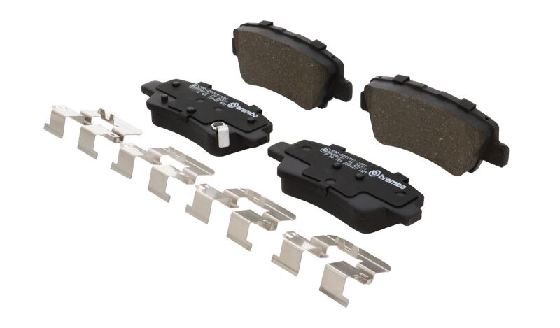 Brembo OE 21-23 Hyundai Kona/19-24 Kona Electric/19-21 Veloster Low-Met Brake Pad - Rear
