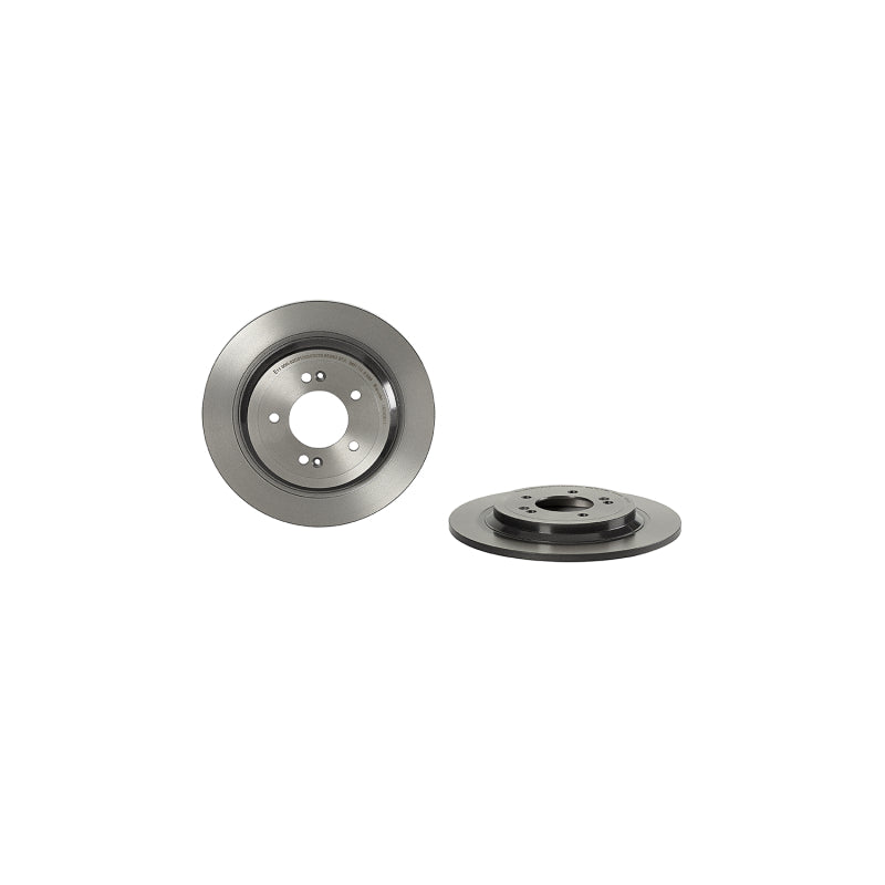 Brembo OE 18-21 Hyundai Tucson/17-22 Kia Sportage UV Coated Brake Disc - Rear