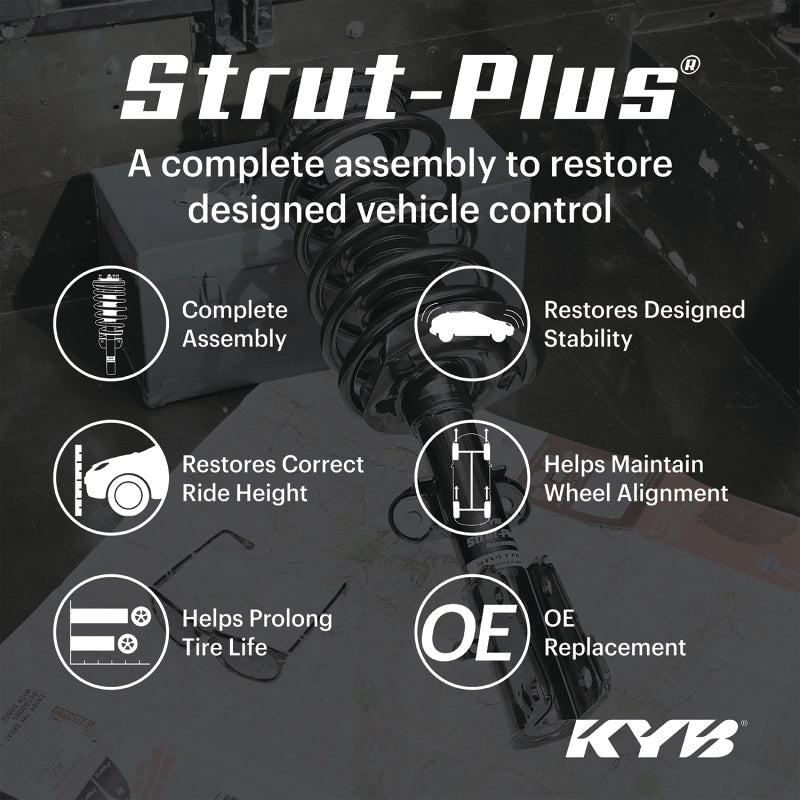 KYB 17-19 Honda CR-V / 20-22 Honda CR-V L4 1.5L 1497cc Strut-Plus Assembly - Front Right