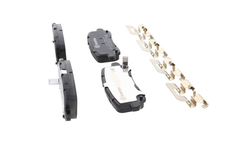 Brembo OE 17-20 Acura MDX/14-20 RLX/15-20 TLX/18-24 Honda Odyssey PRIME Low-Met Brake Pad - Rear