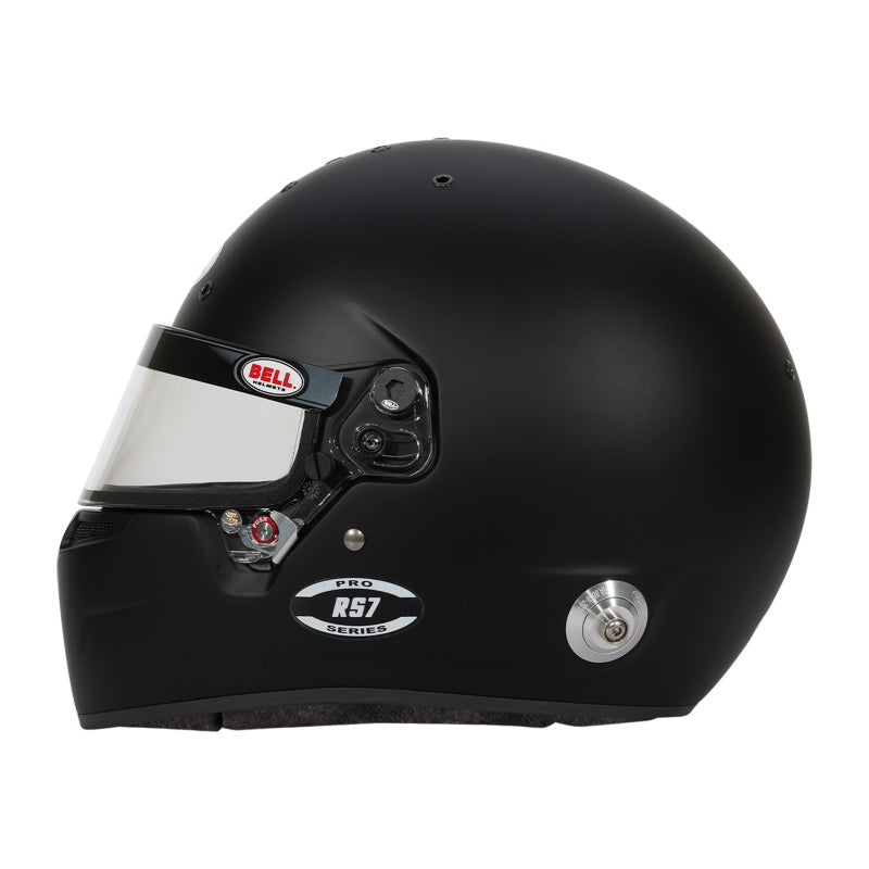 Bell Helmet Rs7 Matte Black (Hans) 61+(7 5/8 +) Fia8859-2024/Sa2025