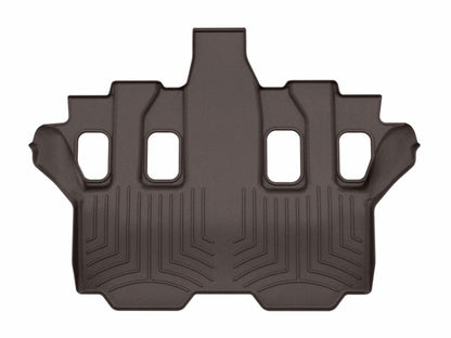WeatherTech 22-24 Lexus LX-600 7-Passenger Seating-2nd Row Rear FloorLiner HP - Cocoa