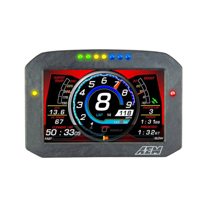 AEM CD-7L Carbon Logging Flush Digital Dash Display