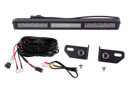 Diode Dynamics 19-21 Ford Ranger SS6 LED Lightbar Kit - Amber Driving