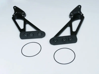 Cusco 23+ Honda Civic Type-R (FL5) Bolt-on/OE Replacement High Position Rear Wing Stay/Bracket Set