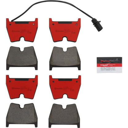 Brembo OE 08-12 Audi R8/14-15 R8/13-15 RS5 PRIME Ceramic Brake Pad - Front