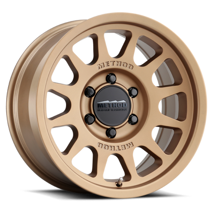 Method MR703 Bead Grip HD 18x9 +40mm Offset 6x5.5 95.25mm CB Method Bronze Wheel