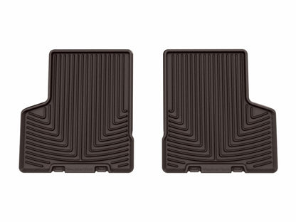 WeatherTech 15-23 Jeep Renegade 2nd Row Rear All-Weather Floor Mats - Cocoa
