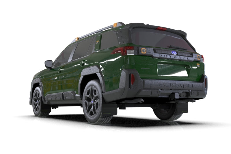 Rally Armor 2026 Subaru Outback Black UR Mud Flap w/Green Logo – Tri ...
