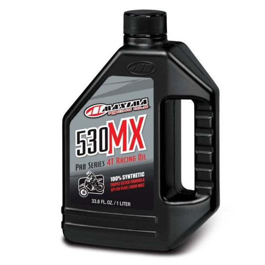Maxima 530MX 100% Synthetic 4T Racing Engine Oil - MX / Offroad - 1 Liter