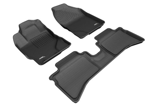 3D MAXpider 16-19 Toyota Prius C Kagu Black Full Set