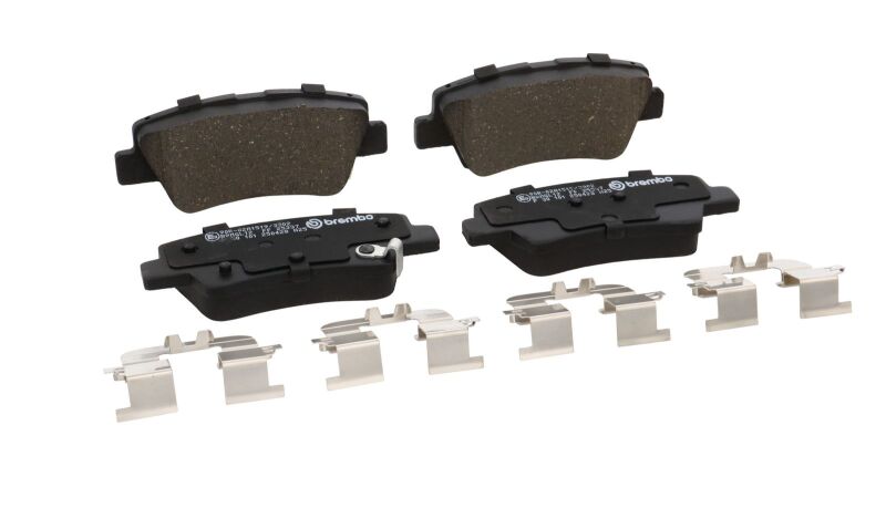 Brembo OE 21-23 Hyundai Kona/19-24 Kona Electric/19-21 Veloster Low-Met Brake Pad - Rear