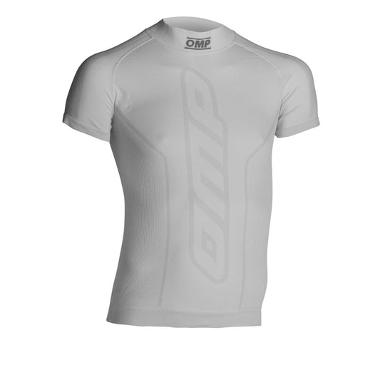 OMP KS TOP SS WHITE SZ 1012Y (KIDS)