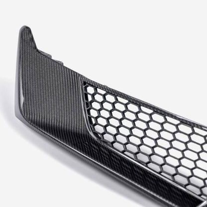 Anderson Composites 2024 Ford Mustang Dark Horse Carbon Fiber Front Bumper Inserts