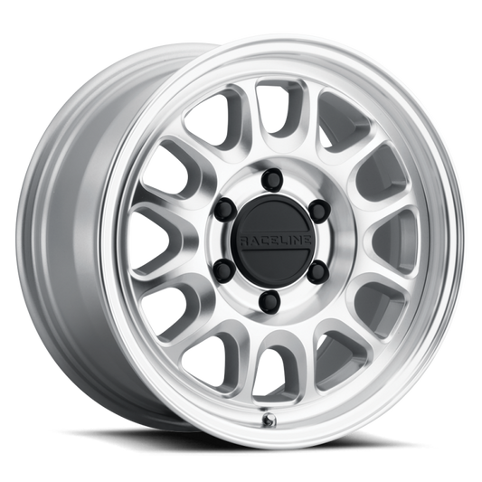 Raceline 958MC Rogue 17x8.5in / 5X150 BP / 35mm Offset / 110.5mm Bore - Machined CC