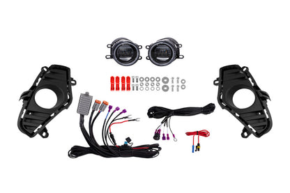 Diode Dynamics 19-22 Toyota RAV4 Elite Series Add-On Fog Lamp Kit - White