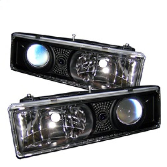 Spyder Chevy C/K Series 1500 88-99Projector Headlights Blk High 9005 (Not Included) PRO-YD-CCK88-BK