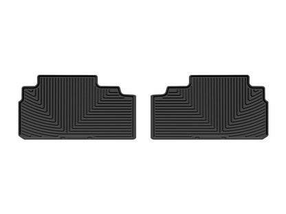 WeatherTech 19-26 Subaru Ascent 2nd Row Rear All-Weather Floor Mats - Black