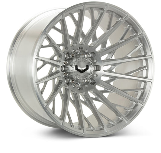 Vossen VFX-02T 24x10 - 8x170 - ET+15 - Deep - 125.1 - Brushed Gloss Clear Wheel