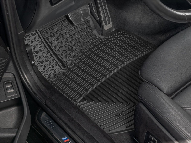 WeatherTech 19-26 BMW 3-Series 330i/22-26 BMW 4-Series 430i Front All-Weather Floor Mats - Black