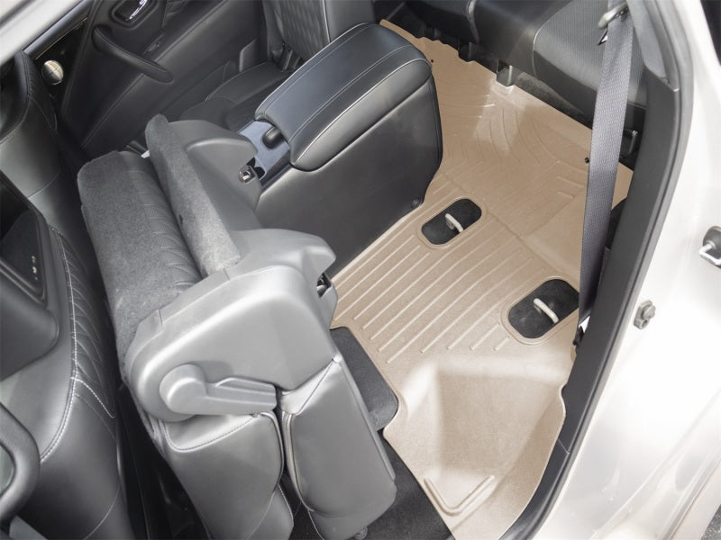 WeatherTech 19-24 Infiniti QX80 Rear FloorLiner HP - Tan