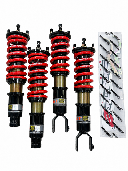 Skunk2 92-95 Honda Civic / 94-01 Acura Integra Pro-ST Coilovers (Front 10 kg/mm - Rear 10 kg/mm)