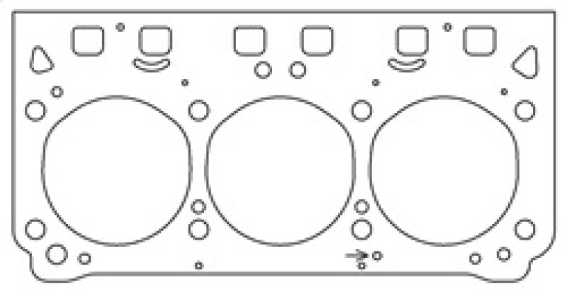 Cometic Buick 3800 Series II/III V6 .120in MLS Cylinder Head Gasket - 3.840in Bore - RHS