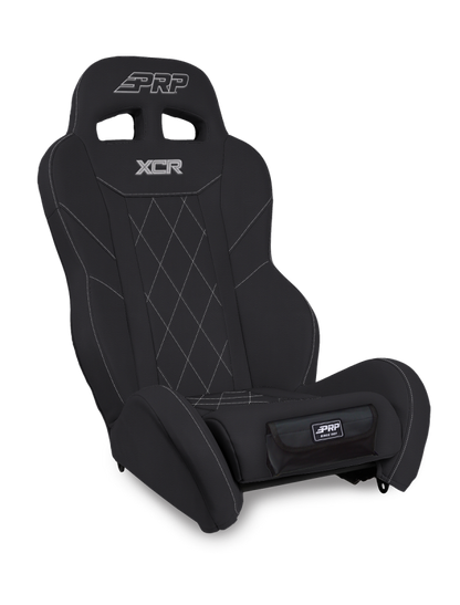 PRP XCR Suspension Seat - Black w Diamond Stitch/Front Pocket