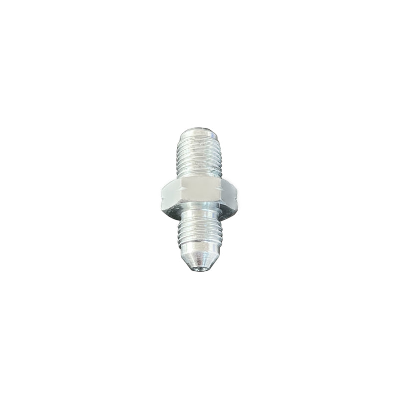 Wilwood fitting inlet straight -3 AN male to M10X1 male steel zinc