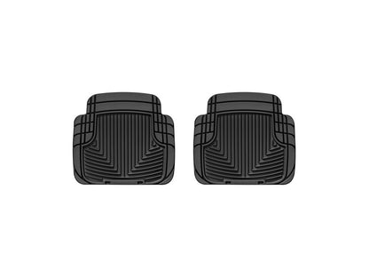 WeatherTech 99 BMW M3 Convertible Rear Rubber Mats - Black