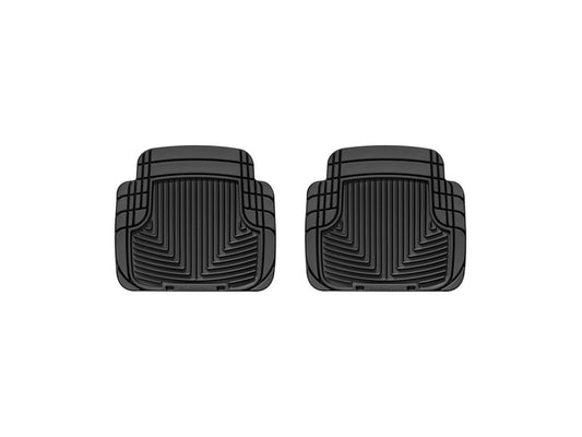 WeatherTech 99 BMW M3 Convertible Rear Rubber Mats - Black