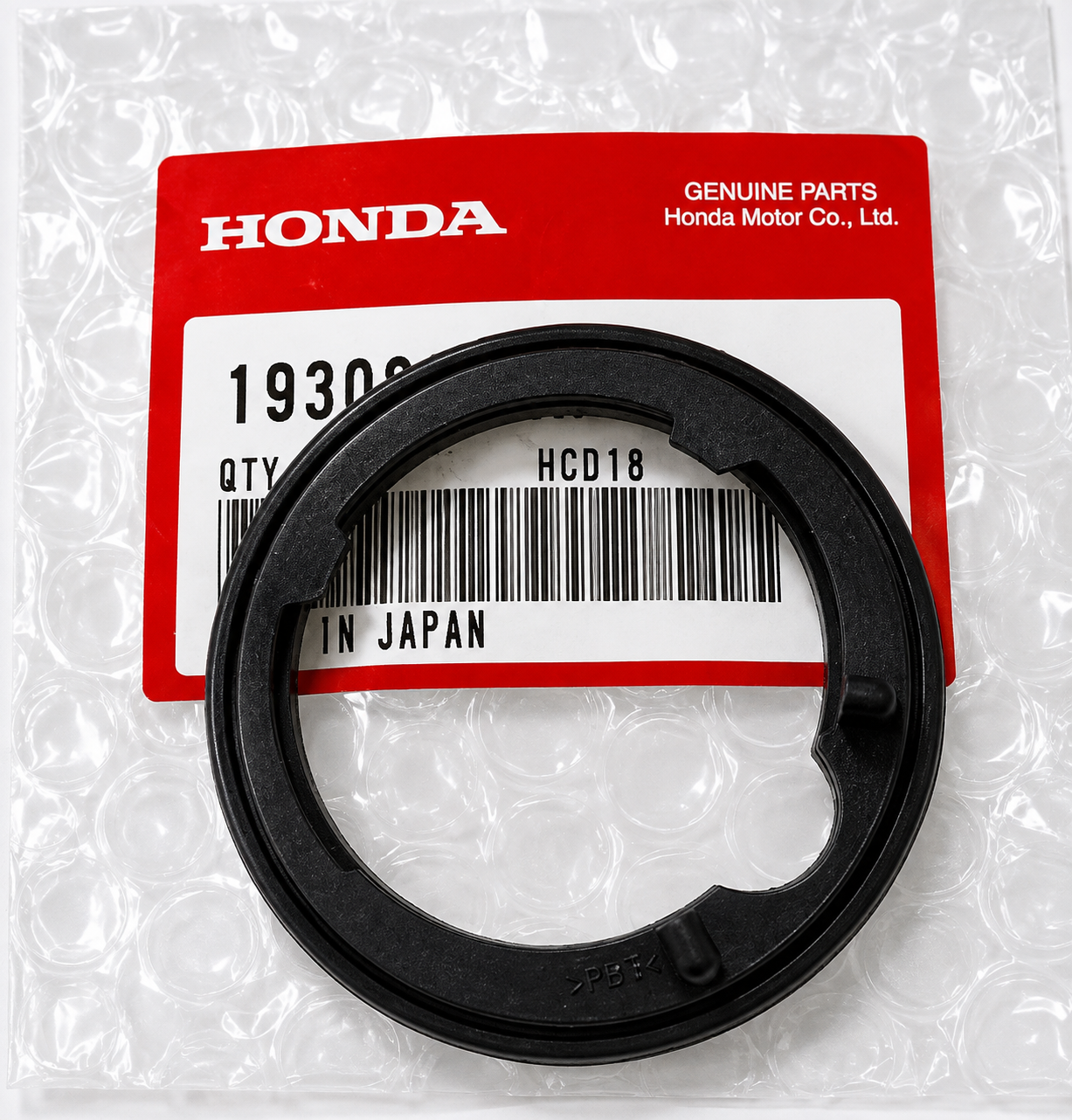 Honda - Genuine Honda B-Series Thermostat Mounting Rubber Gasket Seal | 19305-PLC-A00