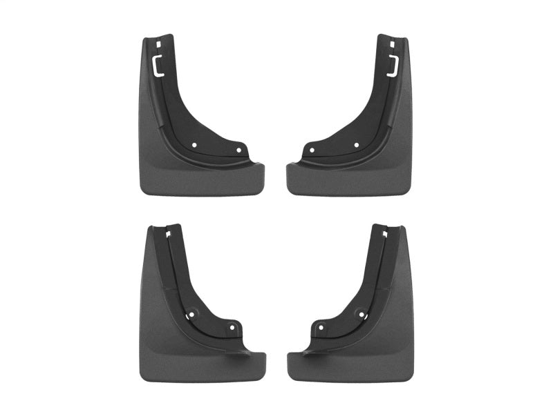 WeatherTech 2026 Tesla Model Y Front & Rear No Drill MudFlaps - Black