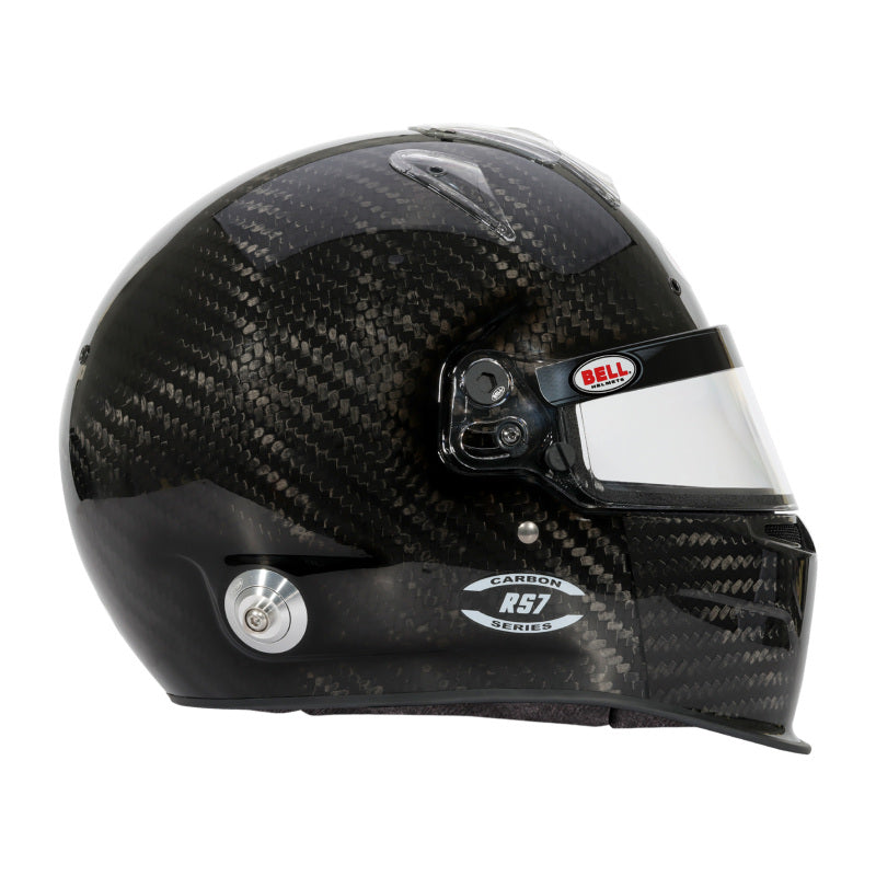 Bell Helmet Rs7 Carbon Duckbill (Hans) 57(7 1/8) Fia8859-2024/Sa2025