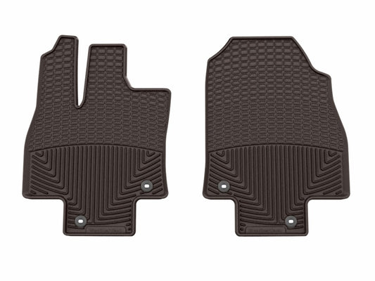 WeatherTech 24-25 Lexus TX 1st Row Front All-Weather Floor Mats - Cocoa