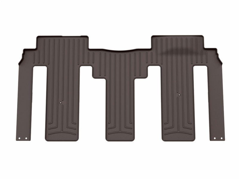 WeatherTech 25-26 Kia Carnival Two piece-2nd and 3rd row coverage Rear FloorLiner HP - Cocoa