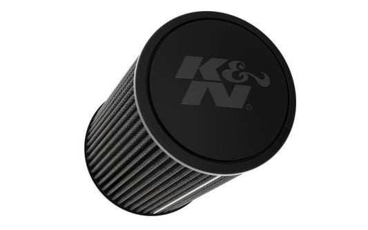 K&N Universal Round Clamp-On Air Filter 3in ID 9in Height 6in Base OD 5.25 Top OD