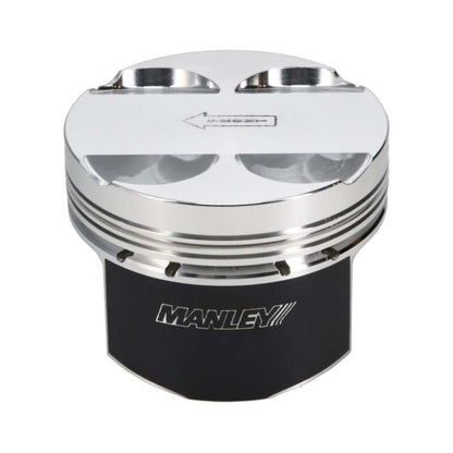 Manley Mitsubishi 4G63T 86.5mm (+1.5mm) -2cc Dome Extreme Duty Platinum Series Pistons w/ Rings