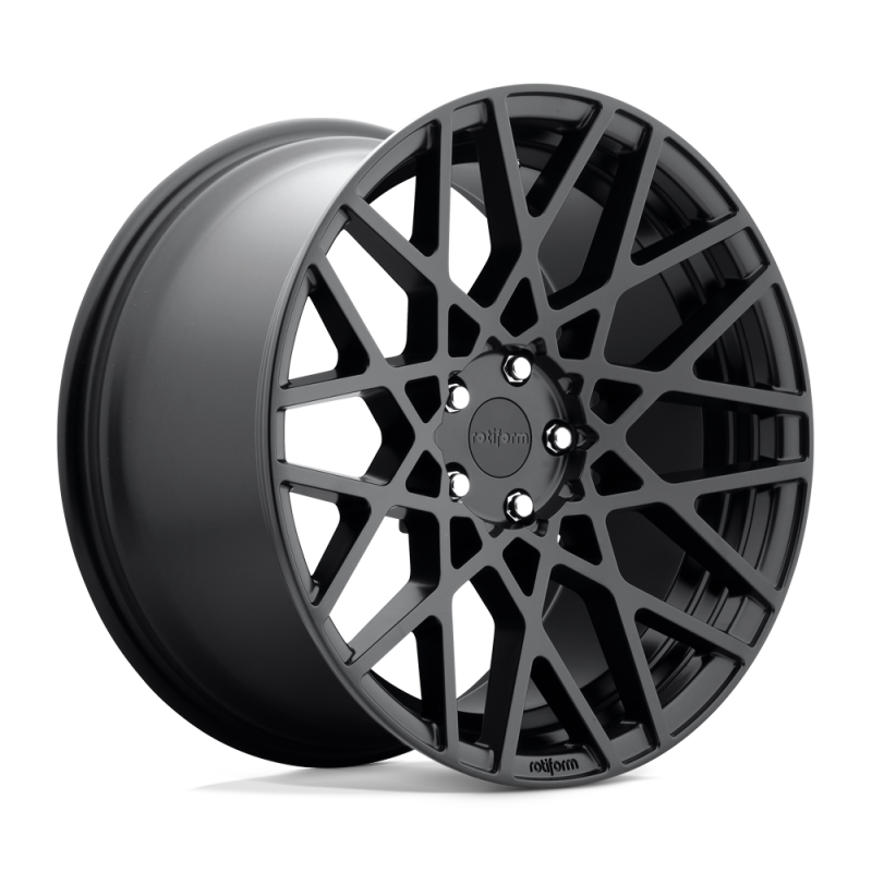 Rotiform R112 BLQ Wheel 19x8.5 5x100 35 Offset - Matte Black