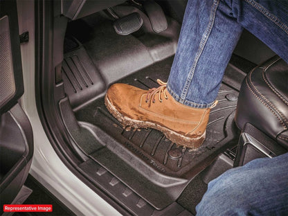 WeatherTech 24-26 Polaris Ranger Crew XD 1500 1st Row FloorLiner HP - Black