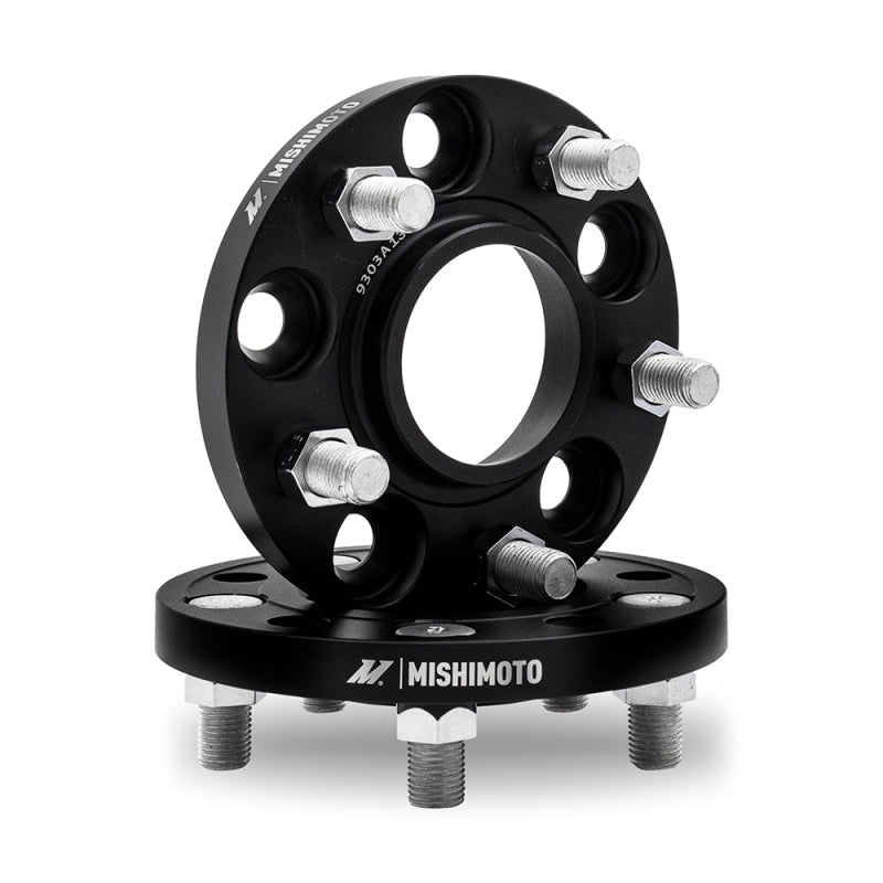 Mishimoto Mishimoto Wheel Spacers 5x114.3 64.1 CB M14x1.5 20mm BK