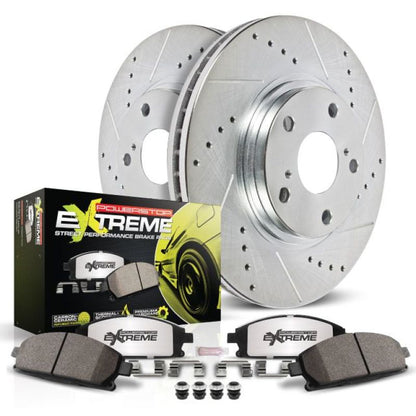 Power Stop 05-12 Infiniti FX35 Front Z26 Street Brake Kit