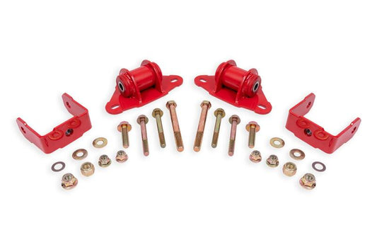 BMR 14-19 Chevrolet Corvette Polyurethane Transmission/Differential Mount - Red