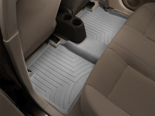 WeatherTech 2017+ Ford F-250/F-350/F-450 SuperCab Rear FloorLiner - Grey (w/ 1st Row Bench Seat)