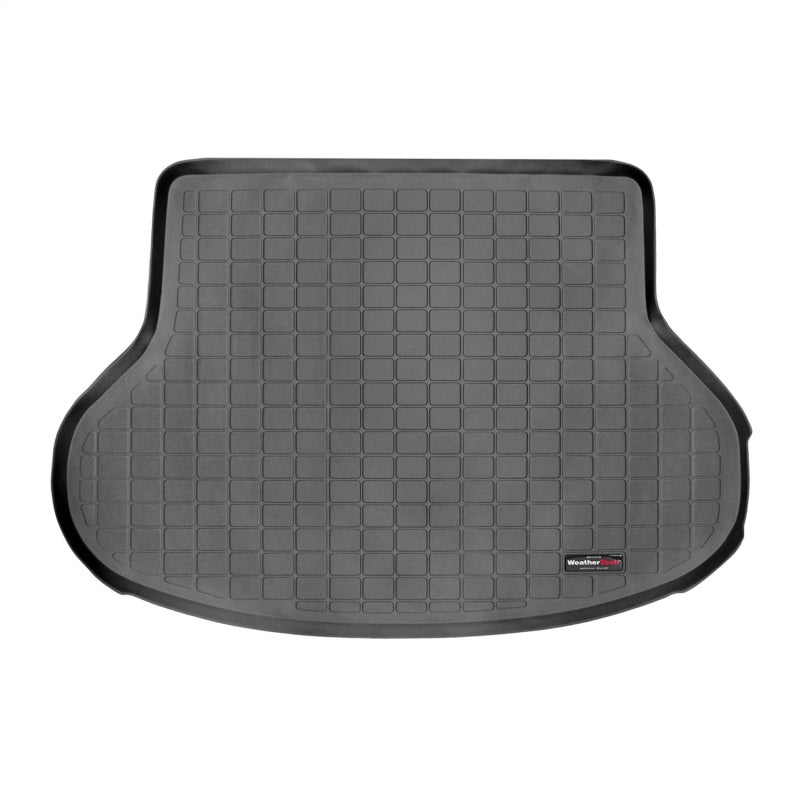 WeatherTech 2023 Jeep Grand Cherokee Wagoneer L Cargo Liners - Black (Trimming Req. w/ Cargo Rail)