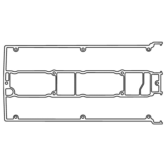 Cometic Ford EAO Cosworth YB .060in AFM Valve Cover Gasket - Late Engines